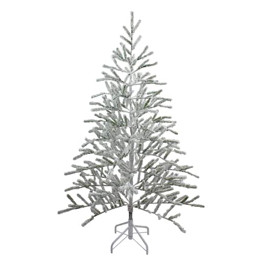 5ft. Unlit Flocked Alpine Twig Artificial Christmas Tree